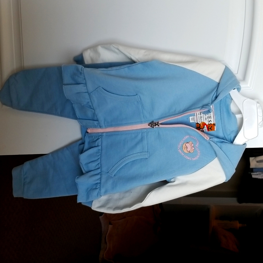 Toddler Girl Active Hooded Set